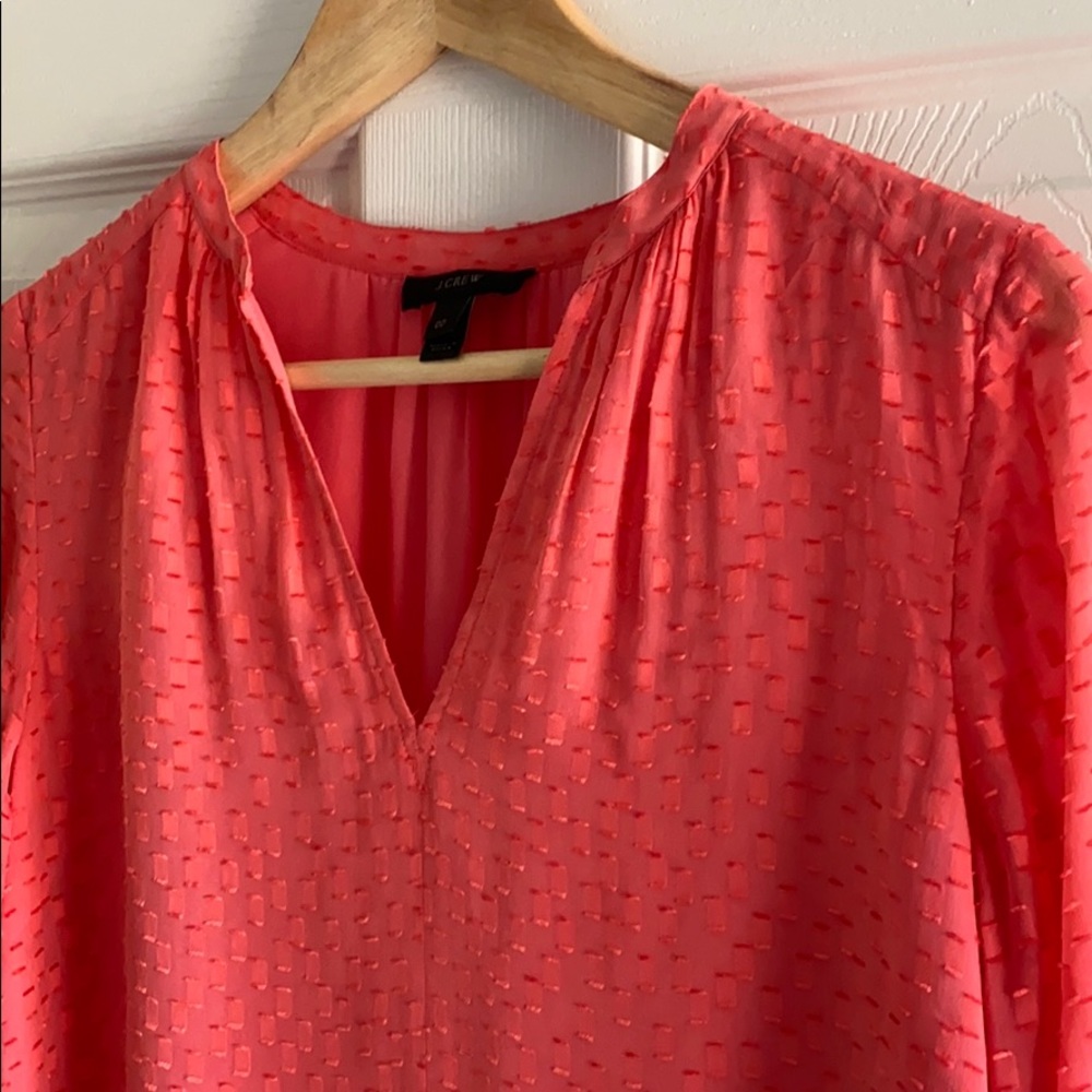 J.Crew clip dot top